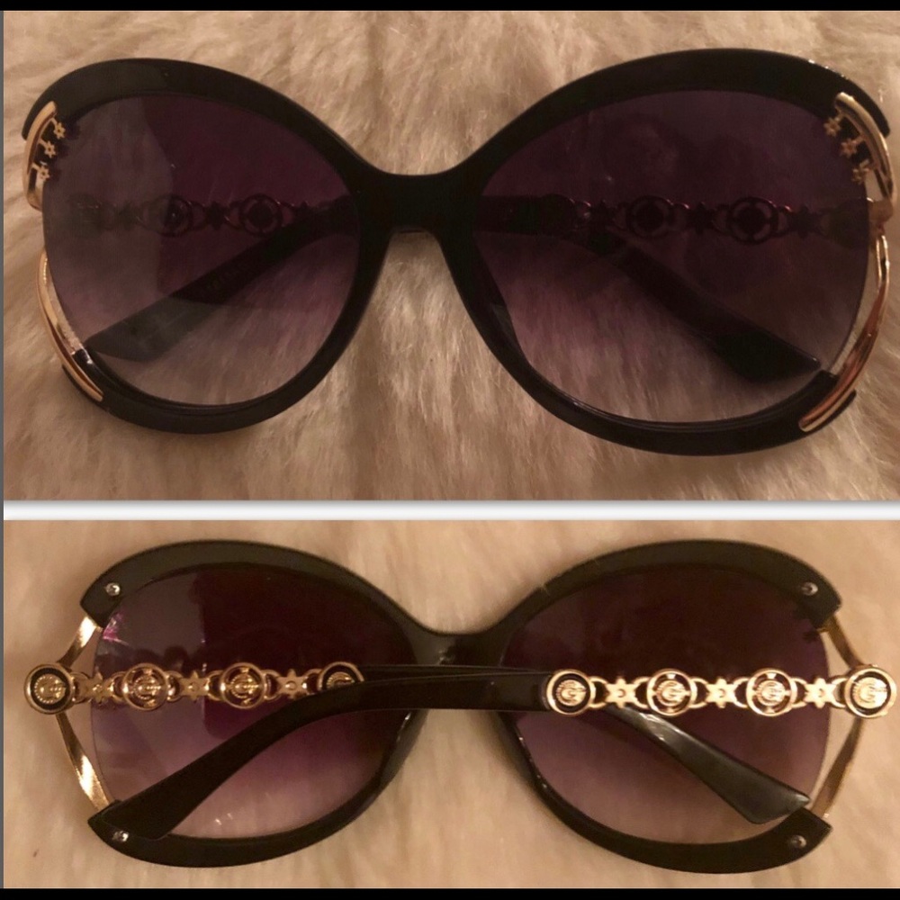 RETRO OVERSIZED SUNGLASSES - Picture 2 of 6